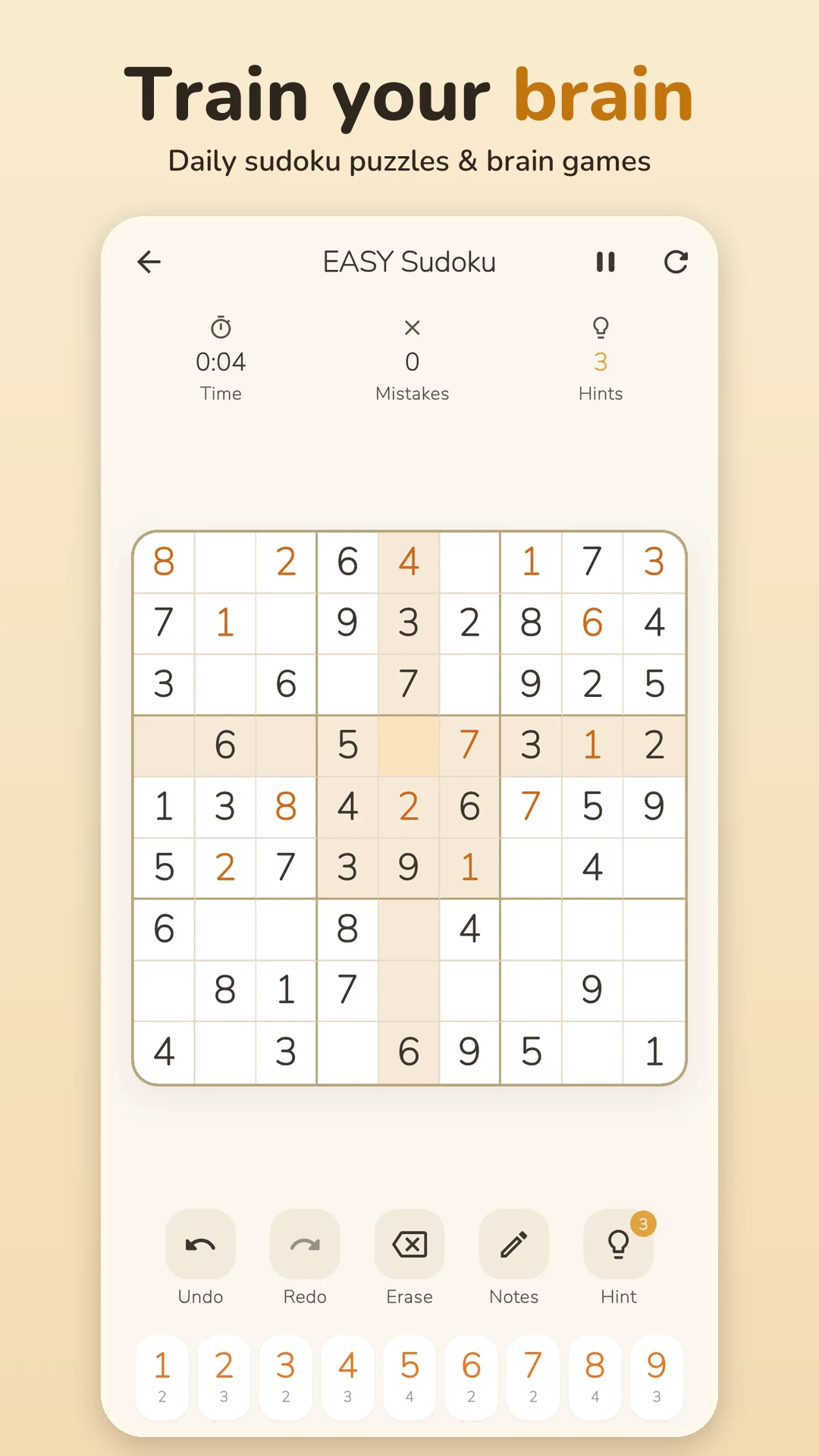 Sudoku Offline: Classic Puzzle screenshot
