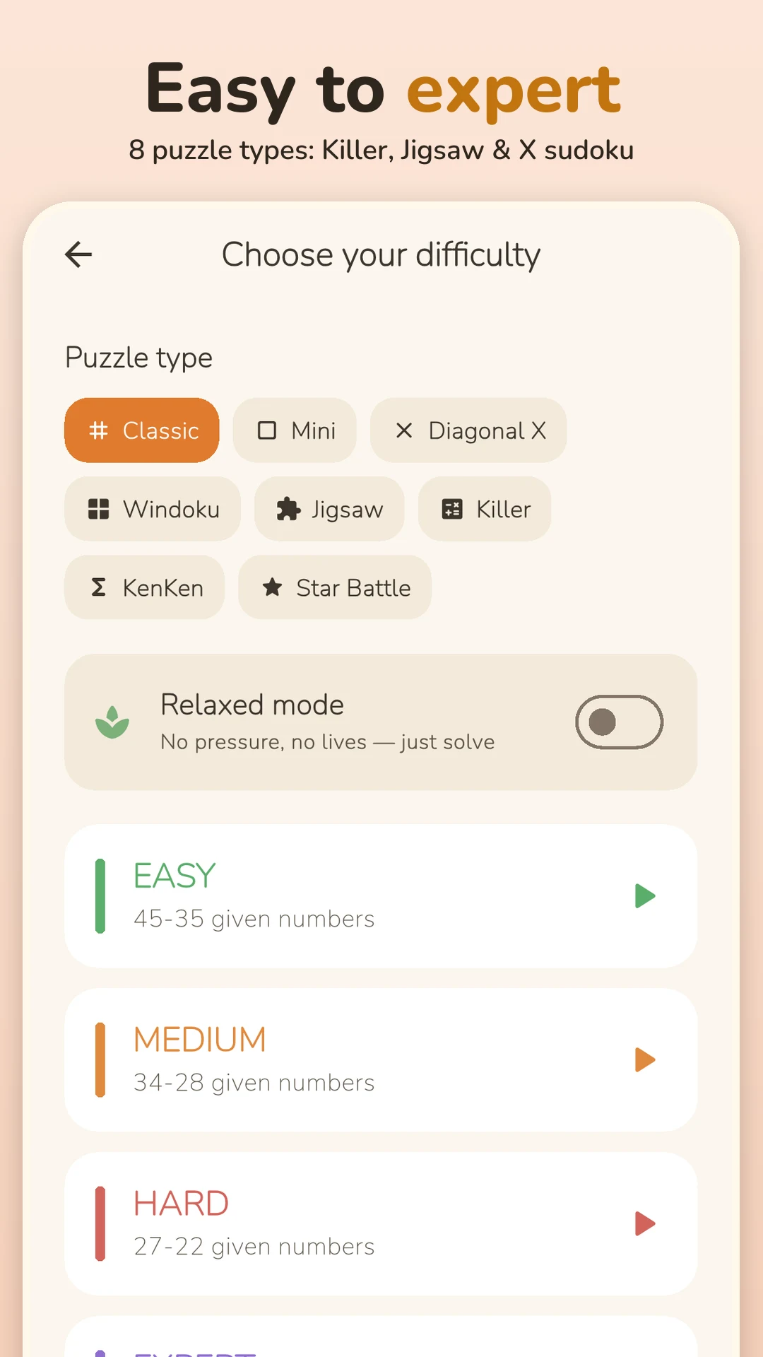 Sudoku Offline: Classic Puzzle screenshot