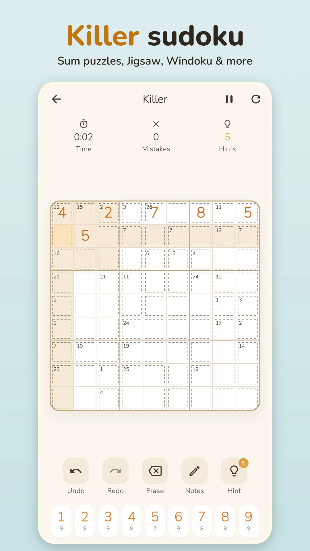Sudoku Offline: Classic Puzzle screenshot